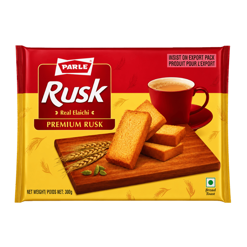 Parle-G Rusk Real Elaichi 300 g buy online USA - 1